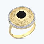 Altın Tesir Kiswa Yüzük