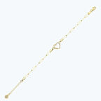 Altın Kalp Zincir Bileklik