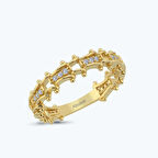 Altın Taşlı Yüzük