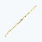 Altın Taşlı Zincir Bileklik