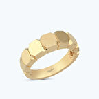 Altın Sekizgen Yüzük