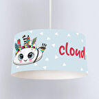 Çocuk Odası Dijital Baskılı Sarkıt Avize Model 146