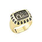 Altın Erkek Süleymaniye Camii Yüzük