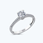 Altın Tektaş Yüzük