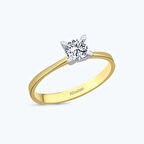 Altın Tektaş Yüzük