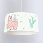 Çocuk Odası Dijital Baskılı Sarkıt Avize Model 197