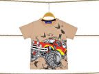 Erkek Çocuk T-Shirt Arabalı