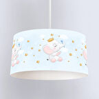 Çocuk Odası Dijital Baskılı Sarkıt Avize Model 217