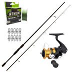 Shimano Fx 3000 - Remixon Double Black 270cm Spin Olta Seti