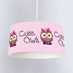 Çocuk Odası Dijital Baskılı Sarkıt Avize Model 250