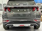 Hyundai Tucson Arka tampon koruması difüzör 2021+