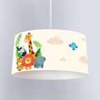 Çocuk Odası Dijital Baskılı Sarkıt Avize Model 288