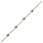 Nazar Boncuklu Altın Bileklik