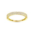 Taşlı Tasarım Altın Yüzük