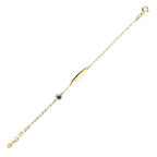 Nazarlıklı Altın Çocuk Künye - 14K