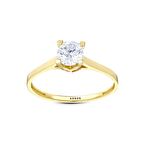 Altın Tektaş Yüzük