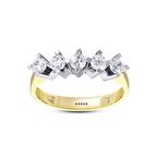 Altın Beştaş Yüzük