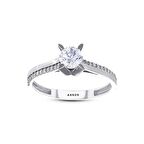 Altın Tektaş Yüzük