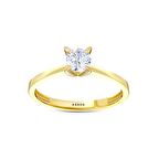 Altın Tektaş Yüzük