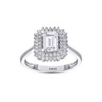 Baget Taşlı Altın Yüzük