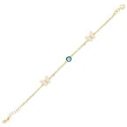 NAZAR BONCUKLU ALTIN ÇOCUK BİLEKLİK