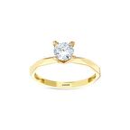 Altın Tektaş Yüzük