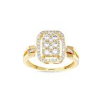 Baget Taşlı Altın Yüzük