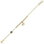 Unicorn Figürlü Altın Çocuk Bileklik