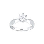 Altın Tektaş Yüzük