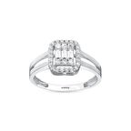 Baget Taşlı Altın Yüzük