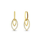 Altın Tasarım Küpe - 14K