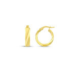 Tasarım Altın Halka Küpe