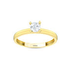 Altın Tektaş Yüzük