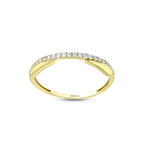 Tasarım Altın Yüzük - 14K - 1.10gr