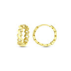 Altın Tasarım Küpe - 14K - 2.12gr