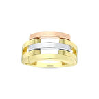 Tasarım Altın Yüzük - 14K - 2.99gr