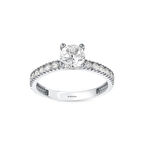 Altın Tektaş Yüzük - 14K - 2.10gr