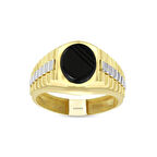 Altın Erkek Yüzük - 14K - 6.02gr