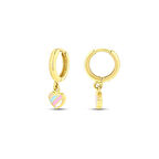 Kalp Figürlü Altın Çocuk Küpe - 14K - 2.37gr