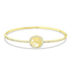 Taşlı Altın Kelepçe - 14K - 4.57gr