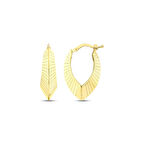 Tasarım Altın Küpe - 14K - 3.49gr