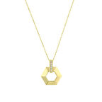 Tasarım Altın Kolye - 14K - 2.22gr