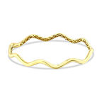 Altın Kelepçe Bilezik - 14K - 5.97gr