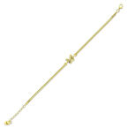 Kelebek Figürlü Tasarım Bileklik - 14K - 3.55gr