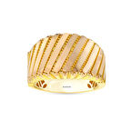 Tasarım Altın Yüzük - 14K - 4.36gr