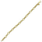 Altın Tasarım Zincir Bileklik - 14K