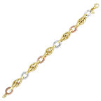 Altın Tasarım Zincir Bileklik - 14K