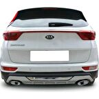 Kia Sportage Arka Tampon Koruması  2016-2018 Arası Uyumlu