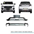 Cherry Tiggo 7 Ön-Arka Tampon Koruması  2022+ Sonrası Uyumlu