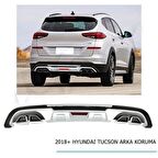 Hyundai Tucson Arka Tampon Koruması  2018-2021 Arası Uyumlu